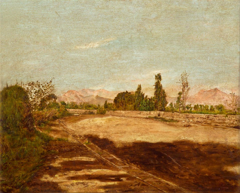 José María Eguren - Lima’s countryside - Google Art Project