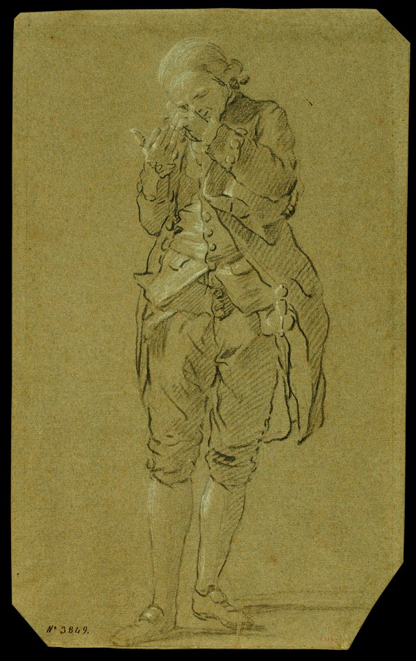 José del Castillo - Study of a Man - Google Art Project