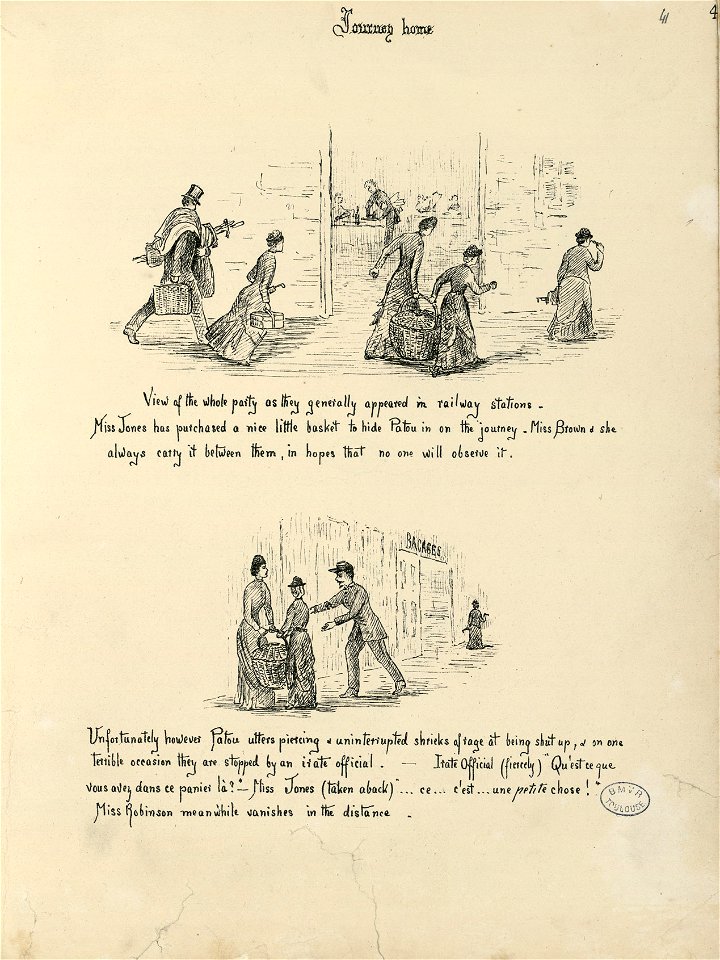 Journey home (11 dessins) - Fonds Ancely - B315556101 A BROWN 043-047