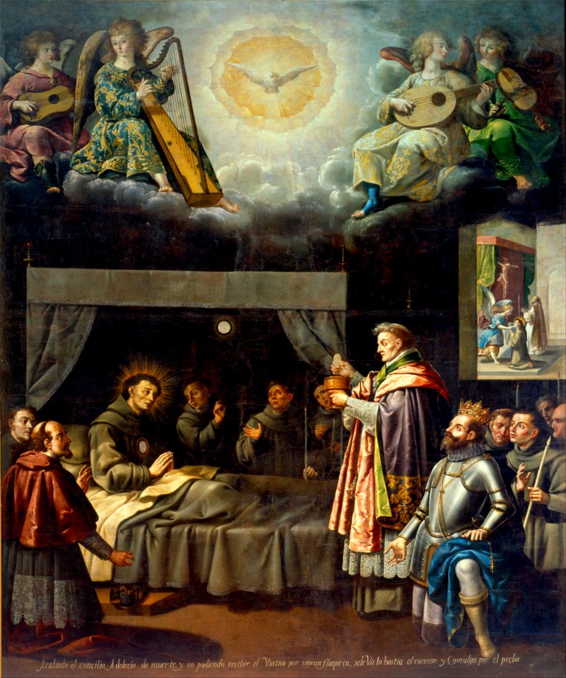 José Juárez - The Last Communion of Saint Bonaventure - Google Art Project