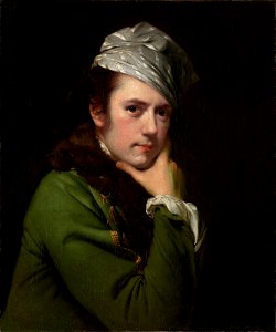 Joseph Wright of Derby - self-portrait 1765-1768 - Google Art Project. Free illustration for personal and commercial use.