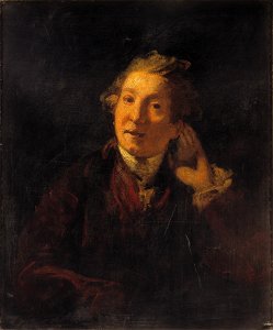 Joshua Reynolds - Self Portrait of the Artist as a Deaf Man - 1918-3 - Albright–Knox Art Gallery