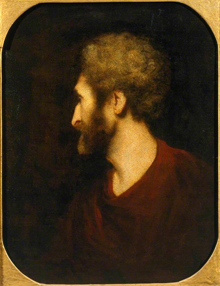 Joshua Reynolds (1723-1792) - A Man's Head - N00106 - National Gallery