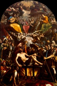 José Juárez - The Martyrdom of Saint Lawrence - Google Art Project