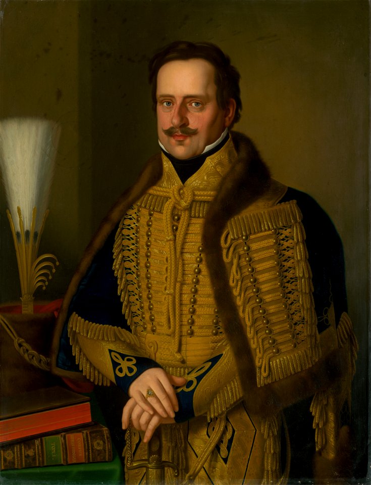 Jozef Czauczik - Portrét špišského župana grófa Karola Csákyho v slávnostnej uniforme - O 2409 - Slovak National Gallery