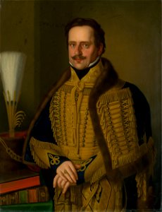 Jozef Czauczik - Portrét špišského župana grófa Karola Csákyho v slávnostnej uniforme - O 2409 - Slovak National Gallery