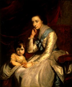 Joshua Reynolds (1723-1792) - The Honourable Theresa Robinson (1744–1775), Mrs Parker, and Her Son, John Parker III (1772–1840), Later 1st Earl of Morley - 872079 - National Trust