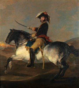José de Palafox por Goya (Prado). Free illustration for personal and commercial use.