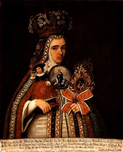 José de Alcibar - Portrait of María Anna Josefa Taking Vow - WGA00135. Free illustration for personal and commercial use.