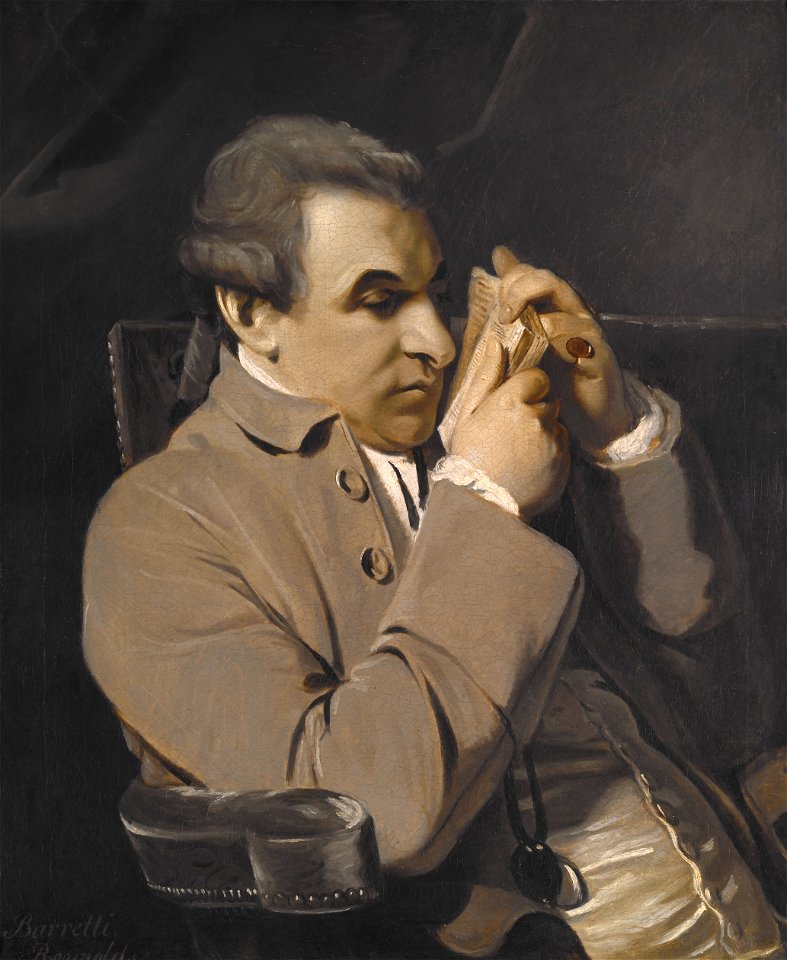 Joshua Reynolds - Portrait of Joseph Baretti - 41.88 - Indianapolis Museum of Art