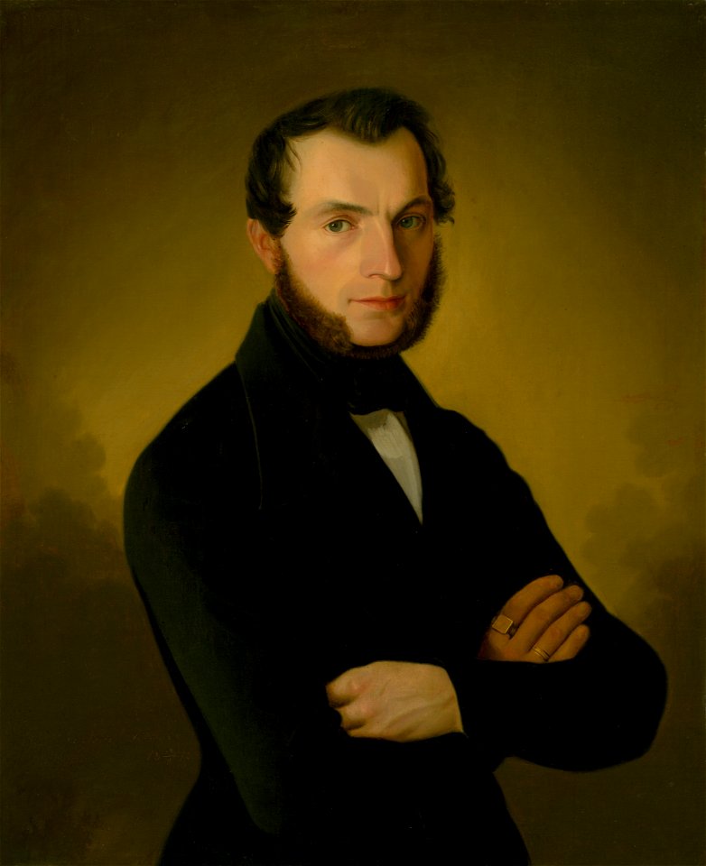 Jozef Božetech Klemens - Portrét poděbradského mešťana A. Juppa - O 1705 - Slovak National Gallery