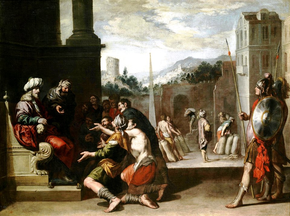 José ordena la prisión de Simeón, de Antonio del Castillo (Museo del Prado)