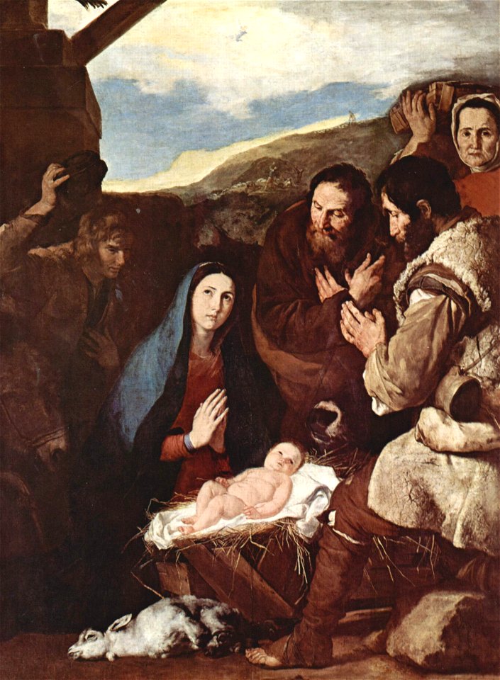José de Ribera - Adoration of the Shepherds - Louvre