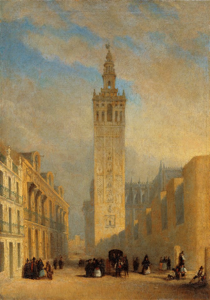 José Domínguez Bécquer The Giralda