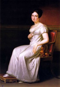 JOSÉ DE MADRAZO Y AGUDO - María Sandalia de Acebal y Arratia (Colección particular, 1820)