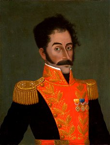 José Gil de Castro - Simón Bolívar - Google Art Project. Free illustration for personal and commercial use.