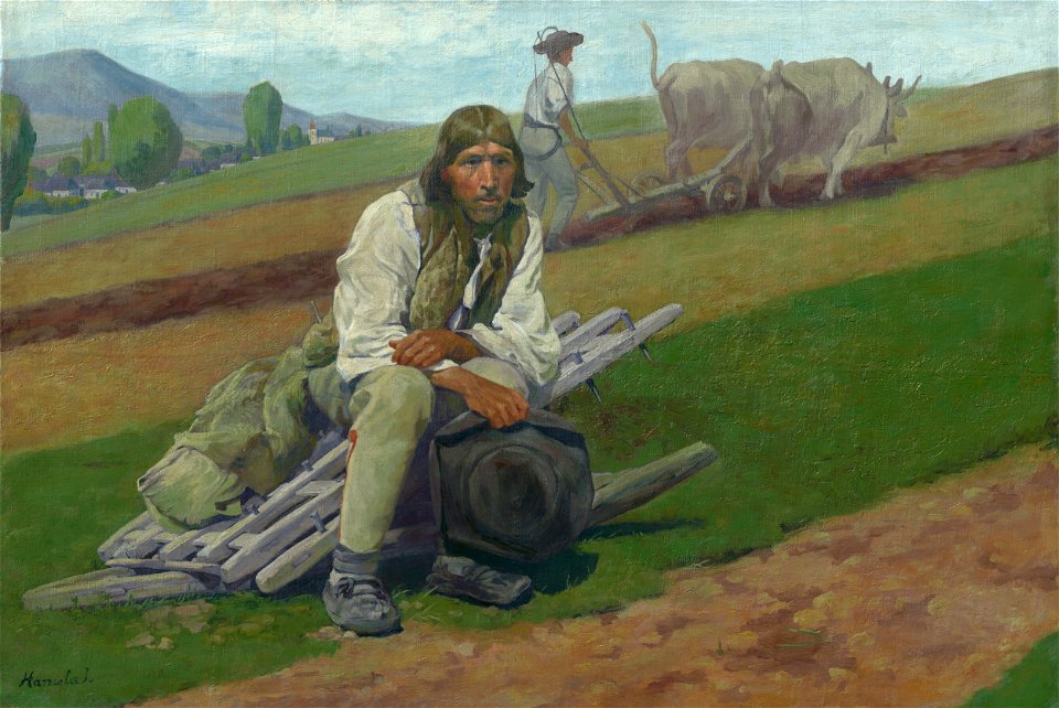 Jozef Hanula - Native Land - O 313 - Slovak National Gallery