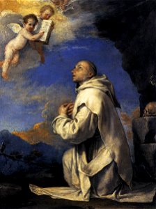 José de Ribera - Vision of St Bruno - WGA19392. Free illustration for personal and commercial use.