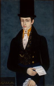 José María Estrada - Portrait of Miguel Arochi y Baeza - Google Art Project