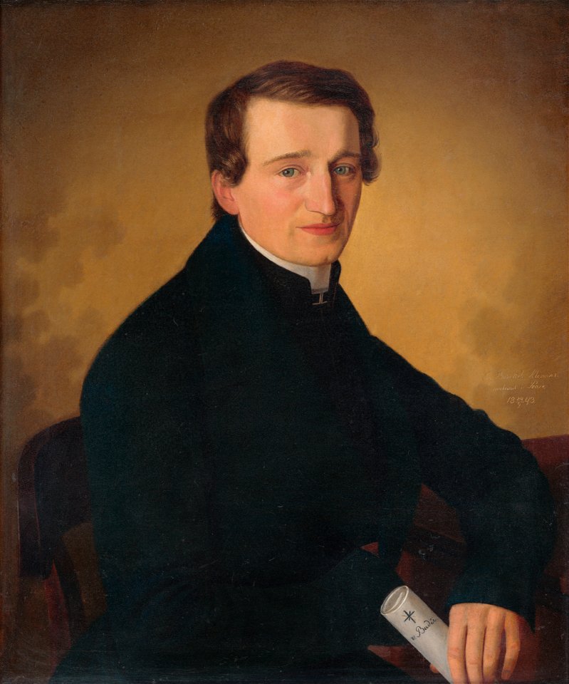 Jozef Božetech Klemens - Portrait of a Revivalist - O 6055 - Slovak National Gallery