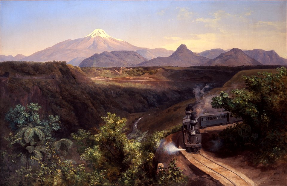 José María Velasco - The Metlac Ravine - Google Art Project