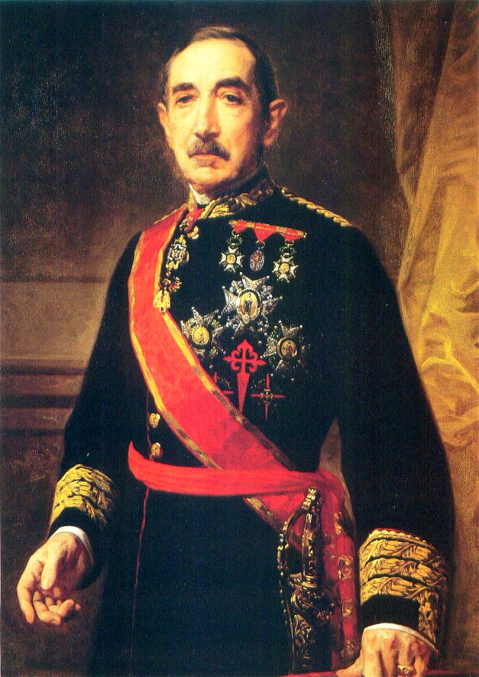 José Gutiérrez de la Concha, marqués de la Habana (Palacio del Senado de España)