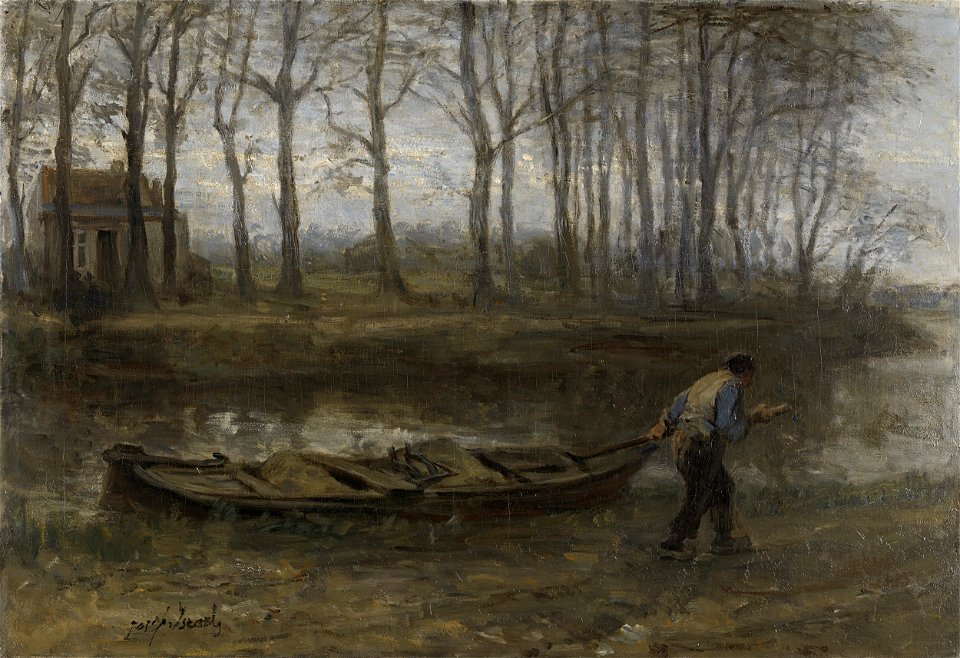 Jozef Israëls - De zandschipper