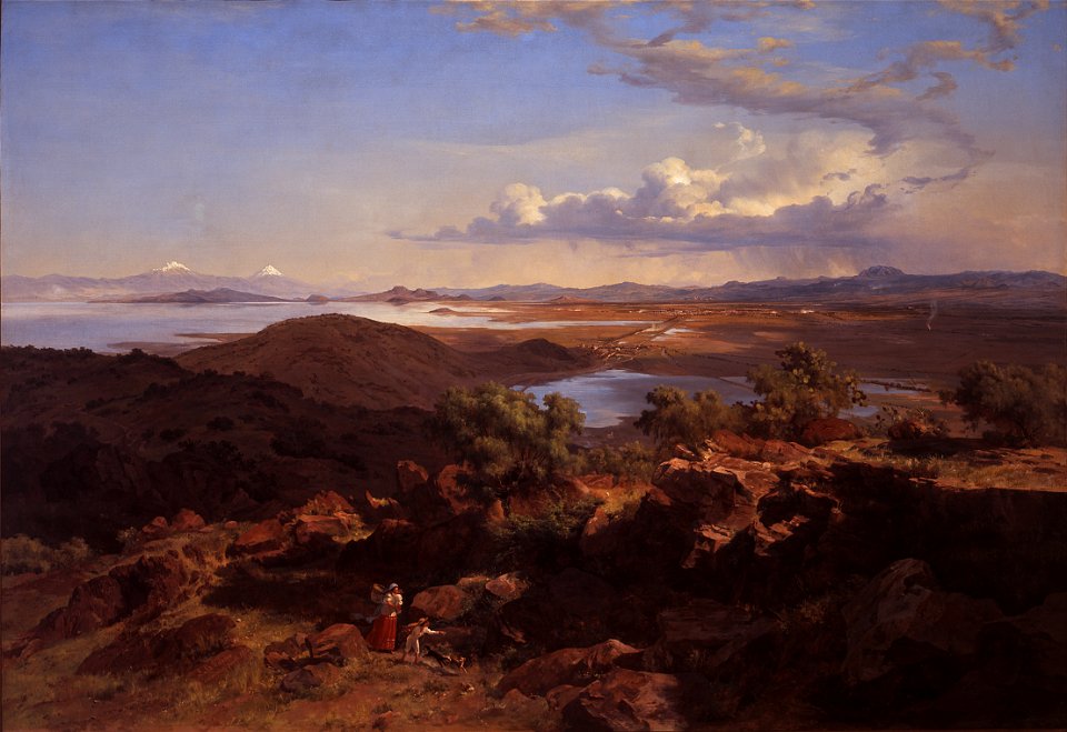 José María Velasco - The Valley of Mexico from the Santa Isabel Mountain Range - Google Art Project