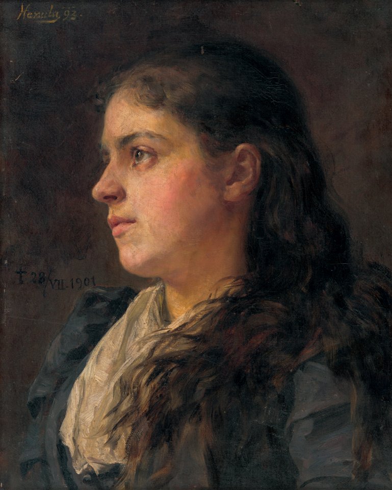 Jozef Hanula - Portrait of a Woman - O 2465 - Slovak National Gallery ...