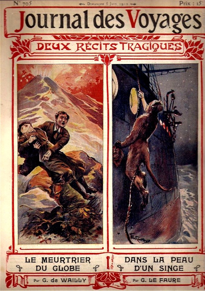 Journal des voyages n°705 (5 juin 1910)