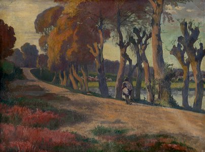Jozef Hanula - Landscape with a Herdsman - O 5119 - Slovak National Gallery