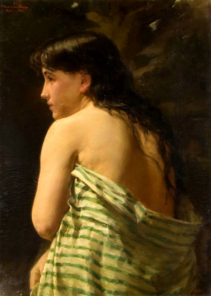 Joven Filipina - Félix Resurrección Hidalgo Padilla - 1251