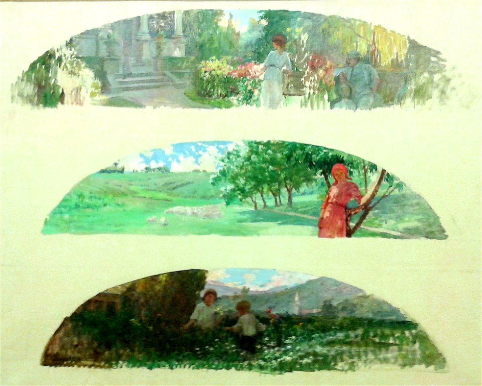 João Batista da Costa - Sem título (Estudo para decoração da casa de Oswaldo Cruz)
