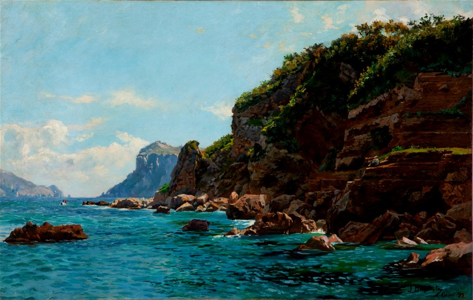João Baptista da Costa - Blue Cave - Google Art Project