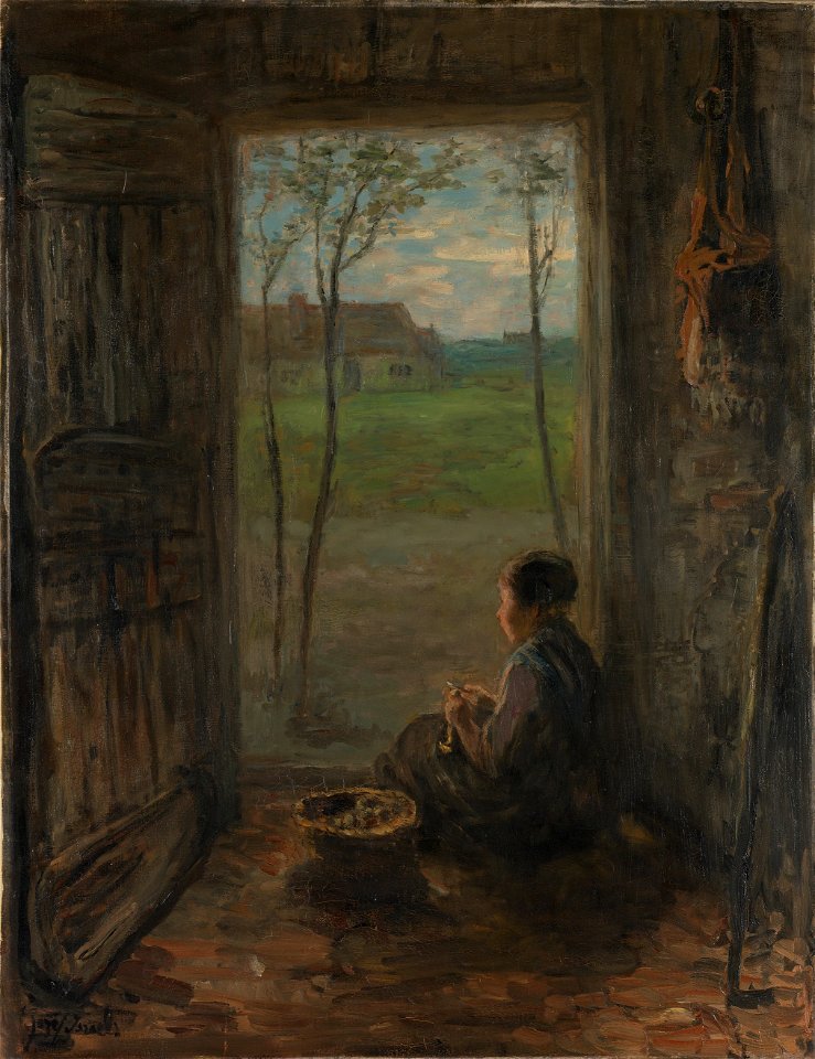 Jozef Israëls - Larens tafereel