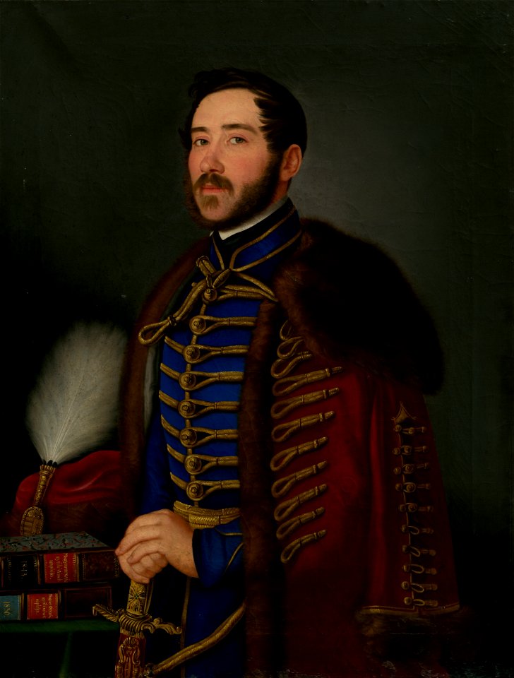 Jozef Czauczik - Podobizeň hodnostára (gróf Ladislav Csáky ^) - O 2411 - Slovak National Gallery