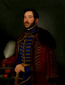 Jozef Czauczik - Podobizeň hodnostára (gróf Ladislav Csáky ^) - O 2411 - Slovak National Gallery
