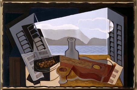 Juan Gris - La fenêtre ouverte - Google Art Project