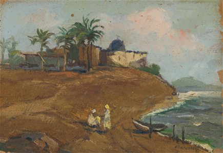 Jozef Theodor Mousson - Pri Dalmáckom mori - M 46 - Ernest Zmeták Art Gallery