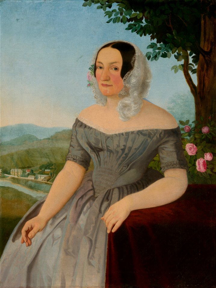 Jozef Božetech Klemens - Podobizeň Žofie Szmrecsányiovej rod. Ambrózyovej - O 6537 - Slovak National Gallery