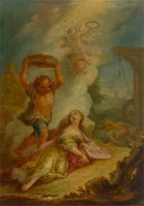 Jozef Adam von Mölck - The Martyrdom of St. Catherine - O 2472 - Slovak National Gallery