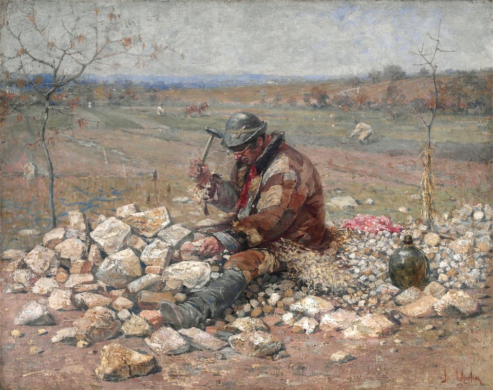 Joža Uprka – Štěrkař