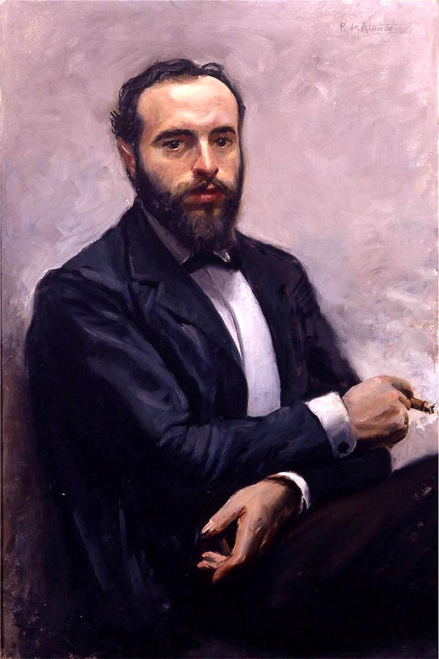 José Ruiz de Almodóvar.Retrato de Angel Ganivet.1