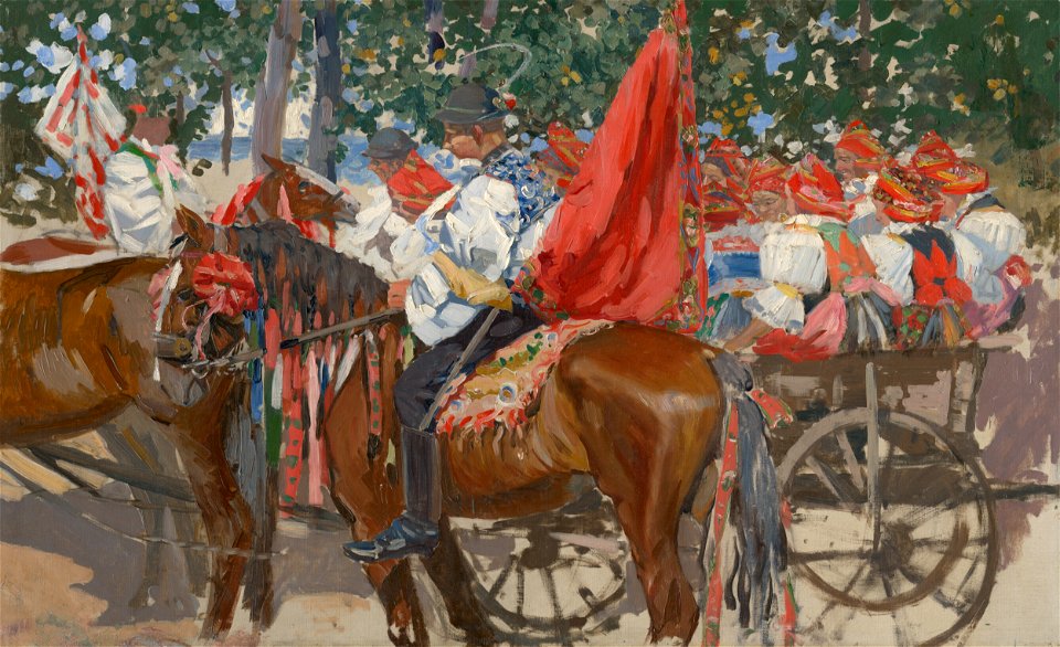 Joža Úprka - Sedliacka svatba - O 884 - Slovak National Gallery