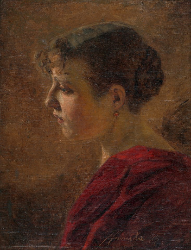 Jozef Hanula - Podobizeň ženy - O 18 - East Slovak Gallery
