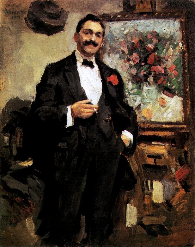 Jozsef Rippl-Ronai by K. Korovin (1912)