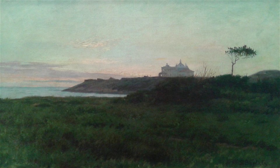 João Batista da Costa - Igrejinha no morro
