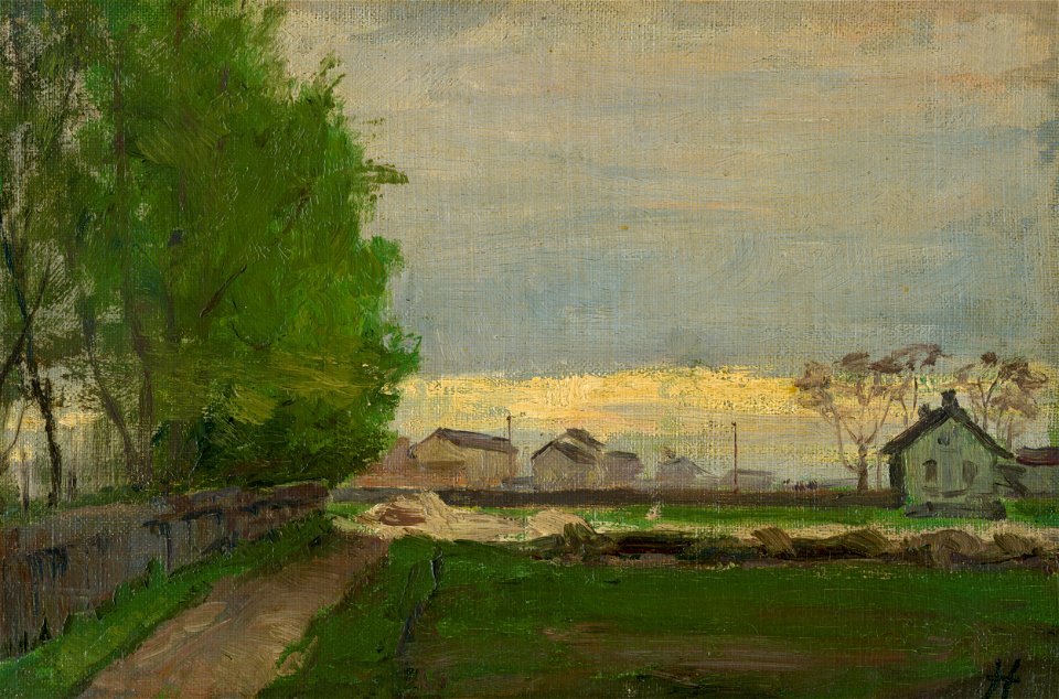 Jozef Hanula - Z okolia Mníchova II. - O 1154 - Slovak National Gallery