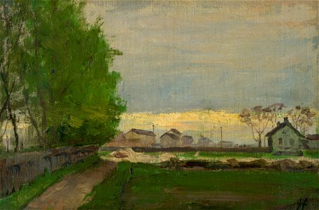 Jozef Hanula - Z okolia Mníchova II. - O 1154 - Slovak National Gallery