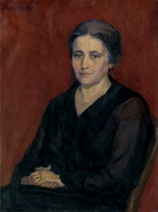 Jozef Hanula - Umelcova manželka - M 148 - Gallery of Spiš Artists